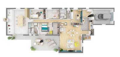 Terrain et maison à Pornic en Loire-Atlantique (44) de 180 m² à vendre au prix de 515825€ - 4