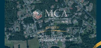 Terrain à Audenge en Gironde (33) de 1145 m² à vendre au prix de 285000€ - 2