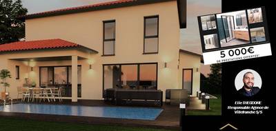 Terrain et maison à Brindas en Rhône (69) de 135 m² à vendre au prix de 598000€ - 2