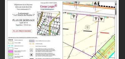 Terrain et maison à Soulgé-sur-Ouette en Mayenne (53) de 94 m² à vendre au prix de 253600€ - 3