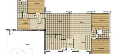 Terrain et maison à La Chapelle-Saint-Aubin en Sarthe (72) de 128 m² à vendre au prix de 389000€ - 4