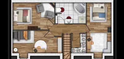 Terrain et maison à Le Neubourg en Eure (27) de 112 m² à vendre au prix de 283500€ - 4