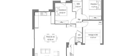 Terrain et maison à Givrand en Vendée (85) de 80 m² à vendre au prix de 226900€ - 4