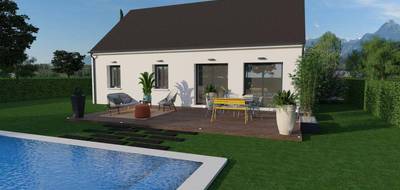 Terrain et maison à Monnaie en Indre-et-Loire (37) de 85 m² à vendre au prix de 208900€ - 2