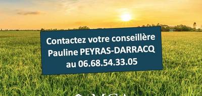 Terrain à Maslacq en Pyrénées-Atlantiques (64) de 1200 m² à vendre au prix de 54000€ - 2