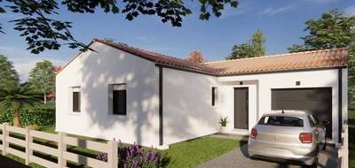 Terrain et maison à Saint-Benoist-sur-Mer en Vendée (85) de 85 m² à vendre au prix de 209000€ - 1