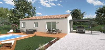 Terrain et maison à Saint-Julien-les-Rosiers en Gard (30) de 90 m² à vendre au prix de 181200€ - 1