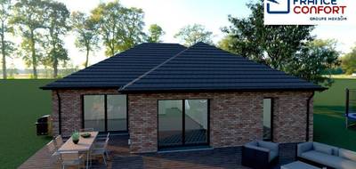 Terrain et maison à Montigny-en-Ostrevent en Nord (59) de 103 m² à vendre au prix de 257300€ - 3
