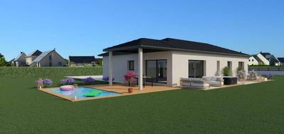 Terrain et maison à Cressin-Rochefort en Ain (01) de 95 m² à vendre au prix de 336492€ - 3