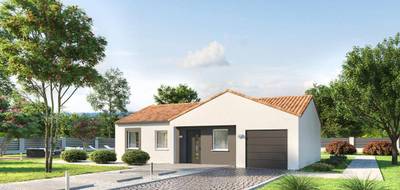 Terrain et maison à Doué-en-Anjou en Maine-et-Loire (49) de 68 m² à vendre au prix de 213862€ - 1