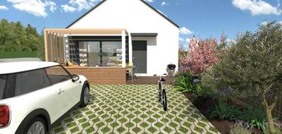 Terrain et maison à Plurien en Côtes-d'Armor (22) de 87 m² à vendre au prix de 286600€ - 1