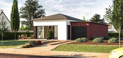 Terrain et maison à Inzinzac-Lochrist en Morbihan (56) de 67 m² à vendre au prix de 236700€ - 1
