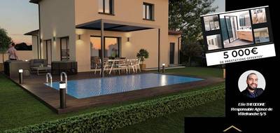 Terrain et maison à Saint-Georges-de-Reneins en Rhône (69) de 116 m² à vendre au prix de 442000€ - 2