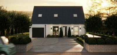 Terrain et maison à Pontoy en Moselle (57) de 73 m² à vendre au prix de 223433€ - 1