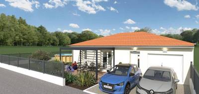 Terrain et maison à Péronnas en Ain (01) de 75 m² à vendre au prix de 232000€ - 2