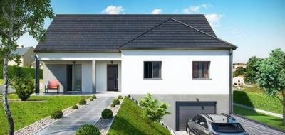 Terrain et maison à Villeblevin en Yonne (89) de 107 m² à vendre au prix de 239701€ - 1