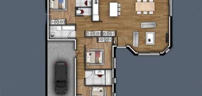 Terrain et maison à Vraiville en Eure (27) de 109 m² à vendre au prix de 260200€ - 3