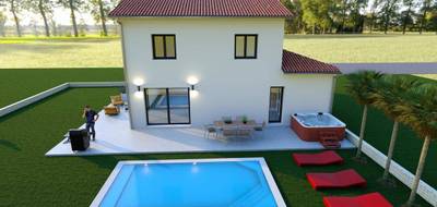 Terrain et maison à Chaneins en Ain (01) de 91 m² à vendre au prix de 249139€ - 2
