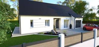 Terrain et maison à Mettray en Indre-et-Loire (37) de 90 m² à vendre au prix de 278000€ - 2