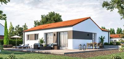 Terrain et maison à Bouaye en Loire-Atlantique (44) de 73 m² à vendre au prix de 278980€ - 2