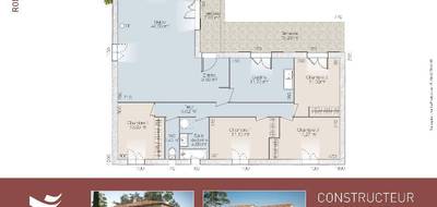 Terrain et maison à La Destrousse en Bouches-du-Rhône (13) de 104 m² à vendre au prix de 511800€ - 4