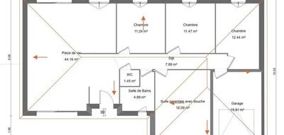 Terrain et maison à Aubepierre-Ozouer-le-Repos en Seine-et-Marne (77) de 120 m² à vendre au prix de 299000€ - 3