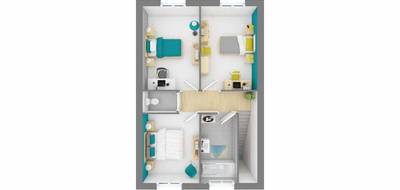Terrain et maison à Monnières en Jura (39) de 84 m² à vendre au prix de 201525€ - 4