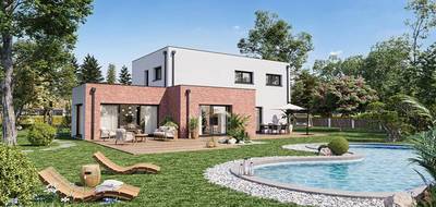 Terrain et maison à Beuvry en Pas-de-Calais (62) de 165 m² à vendre au prix de 464000€ - 1