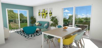 Terrain et maison à Montbert en Loire-Atlantique (44) de 117 m² à vendre au prix de 333700€ - 3