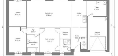 Terrain et maison à Avesnes-le-Sec en Nord (59) de 95 m² à vendre au prix de 266000€ - 4
