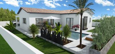 Terrain et maison à Pouzolles en Hérault (34) de 105 m² à vendre au prix de 362000€ - 2