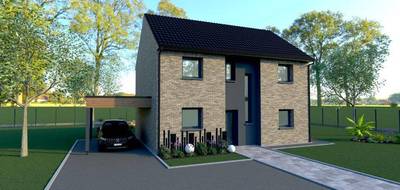 Terrain et maison à Neuve-Chapelle en Pas-de-Calais (62) de 120 m² à vendre au prix de 332000€ - 1