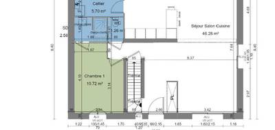 Terrain et maison à Monnerville en Essonne (91) de 130 m² à vendre au prix de 362000€ - 4