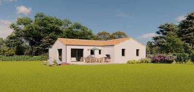 Terrain et maison à Villeneuve-en-Retz en Loire-Atlantique (44) de 84 m² à vendre au prix de 242200€ - 1