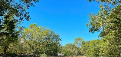 Terrain à Tourrettes en Var (83) de 1500 m² à vendre au prix de 235000€ - 1