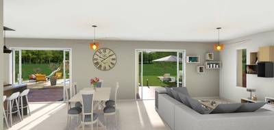 Terrain et maison à Villars-les-Dombes en Ain (01) de 105 m² à vendre au prix de 288500€ - 2