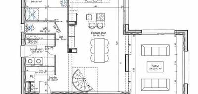 Terrain et maison à Arques-la-Bataille en Seine-Maritime (76) de 115 m² à vendre au prix de 278400€ - 4