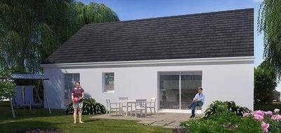Terrain et maison à Cardroc en Ille-et-Vilaine (35) de 90 m² à vendre au prix de 199296€ - 2