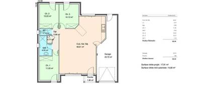 Terrain et maison à Aizenay en Vendée (85) de 90 m² à vendre au prix de 314222€ - 1
