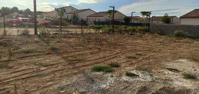 Terrain à Pouzolles en Hérault (34) de 434 m² à vendre au prix de 87300€ - 1