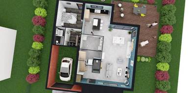 Terrain et maison à Farbus en Pas-de-Calais (62) de 157 m² à vendre au prix de 421400€ - 4