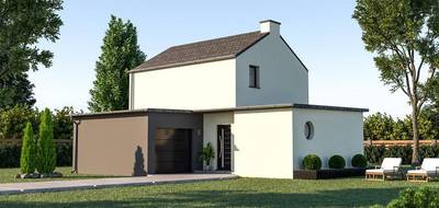 Terrain et maison à Hôpital-Camfrout en Finistère (29) de 95 m² à vendre au prix de 273000€ - 2