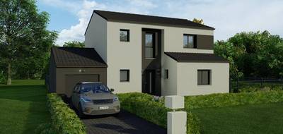 Terrain et maison à Verny en Moselle (57) de 135 m² à vendre au prix de 449000€ - 1
