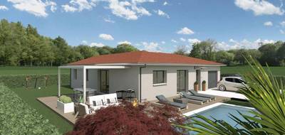 Terrain et maison à Montrevel-en-Bresse en Ain (01) de 100 m² à vendre au prix de 282500€ - 3
