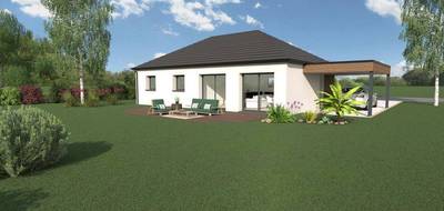 Terrain et maison à Saint-Venant en Pas-de-Calais (62) de 90 m² à vendre au prix de 205000€ - 2