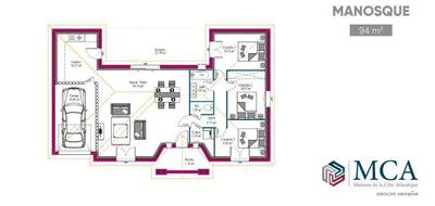 Terrain et maison à Taillebourg en Charente-Maritime (17) de 94 m² à vendre au prix de 238147€ - 3