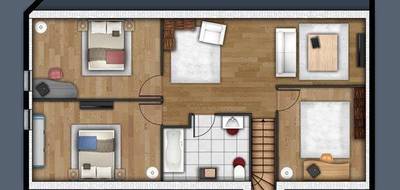 Terrain et maison à Saint-Aubin-sur-Gaillon en Eure (27) de 125 m² à vendre au prix de 289500€ - 4