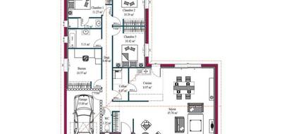 Terrain et maison à Saint-Pompont en Dordogne (24) de 119 m² à vendre au prix de 229027€ - 3