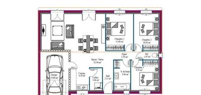 Terrain et maison à Le Thou en Charente-Maritime (17) de 92 m² à vendre au prix de 232364€ - 3