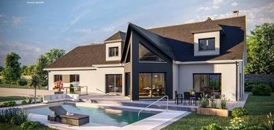Terrain et maison à Bonneville-sur-Touques en Calvados (14) de 185 m² à vendre au prix de 699950€ - 1